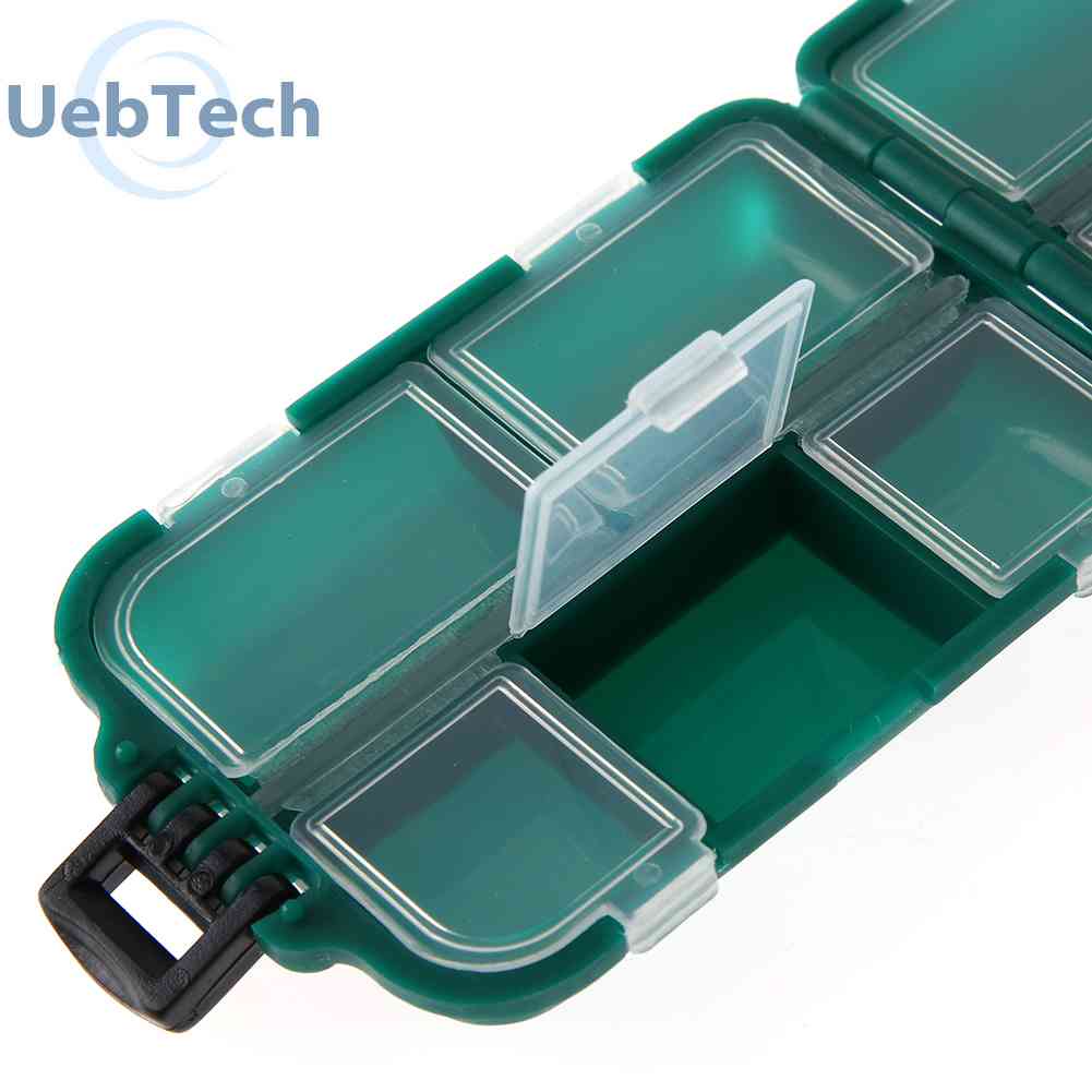 Hộp Nhựa Vuông Nhỏ Đựng Phụ Kiện Câu Cá