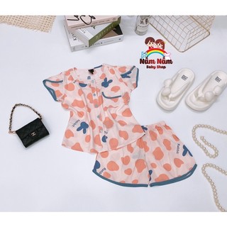 Set mẹ bé trai bé gái chất lanh/tole hàng xuất F21-Bảo Sam