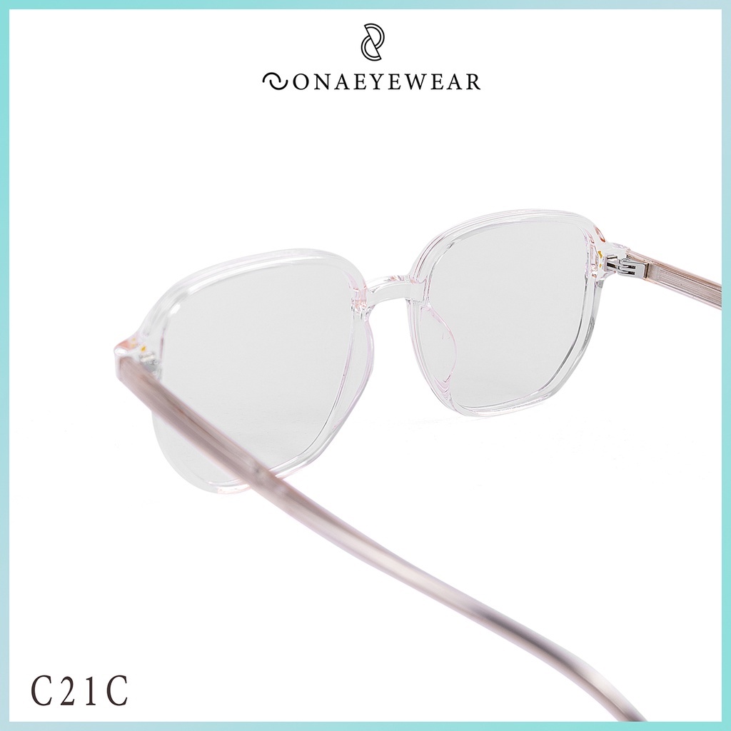 Gọng Kính Cận nam nữ Sona Eyewear Chất liệu nhựa ABS và kim loại cao cấp - C21