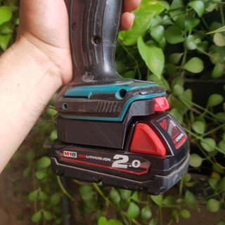 Đế chuyển Milwaukee M18 sang Makita LXT