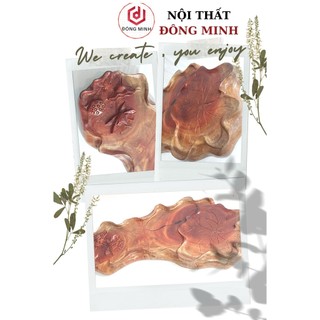 Khay Trà Gỗ Me Tay