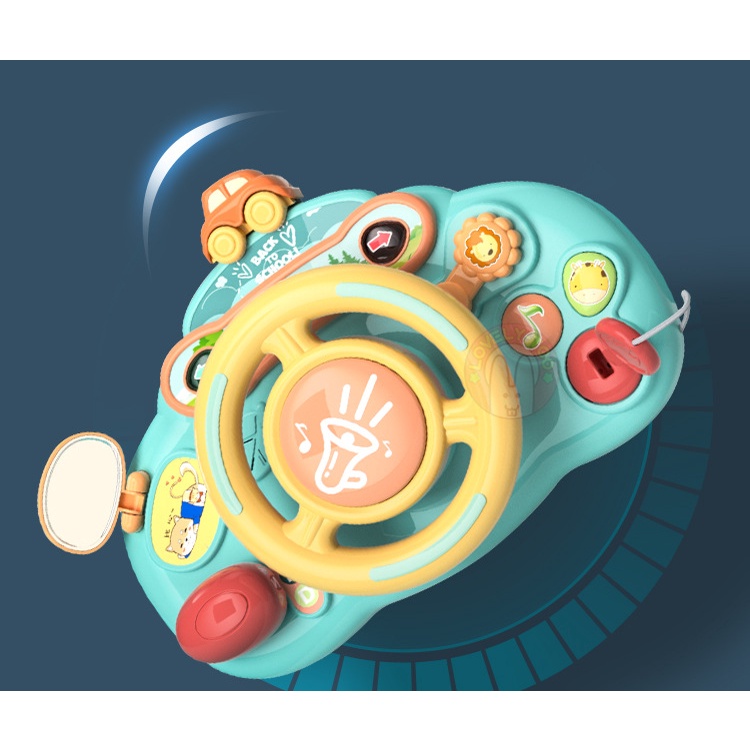 Vô Lăng Xe Hơi Đồ Chơi Có Nhạc Cho Bé