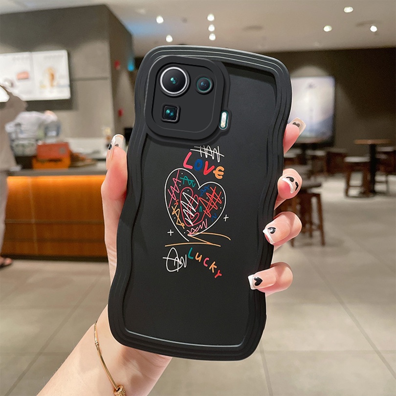 Ốp Điện Thoại TPU Mềm Họa Tiết Graffiti Cho Xiaomi 12 Pro Mi 11 11X Pro 10 10S Poco M3 F2 Pro F3 X2 X3 GT X4 GT X4