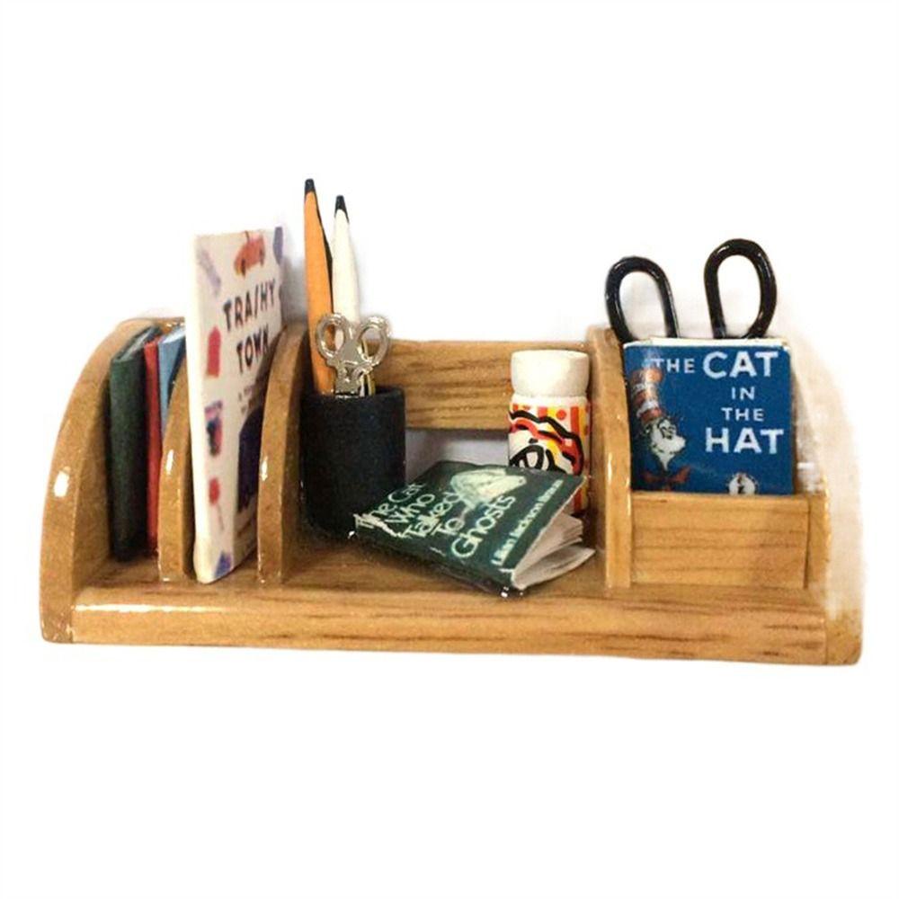 Mô Hình Cuốn Sách Mini Trang Trí Nhà Búp Bê DIY