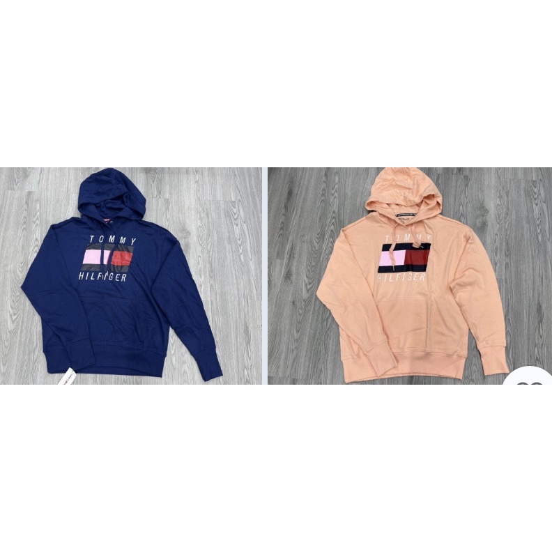 Áo hoodie unisex Tommy Hilfinger xuất dư
