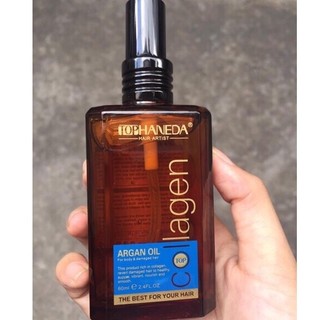 Tinh Dầu Haneda – Tinh Dầu Dưỡng Tóc Khô Yếu Haneda Collagen 60ml