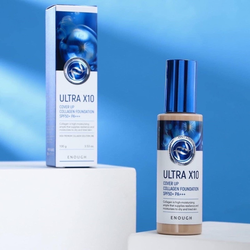 Kem nền Collagen Ultra x10 siêu mịn