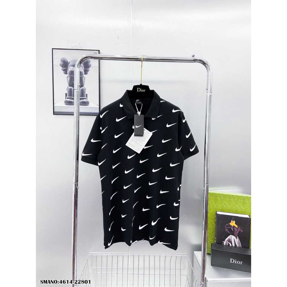 Áo Polo Nam Họa Tiết Full Mặt Cao Cấp - Áo Phông Cổ Bẻ Nam Cao Cấp