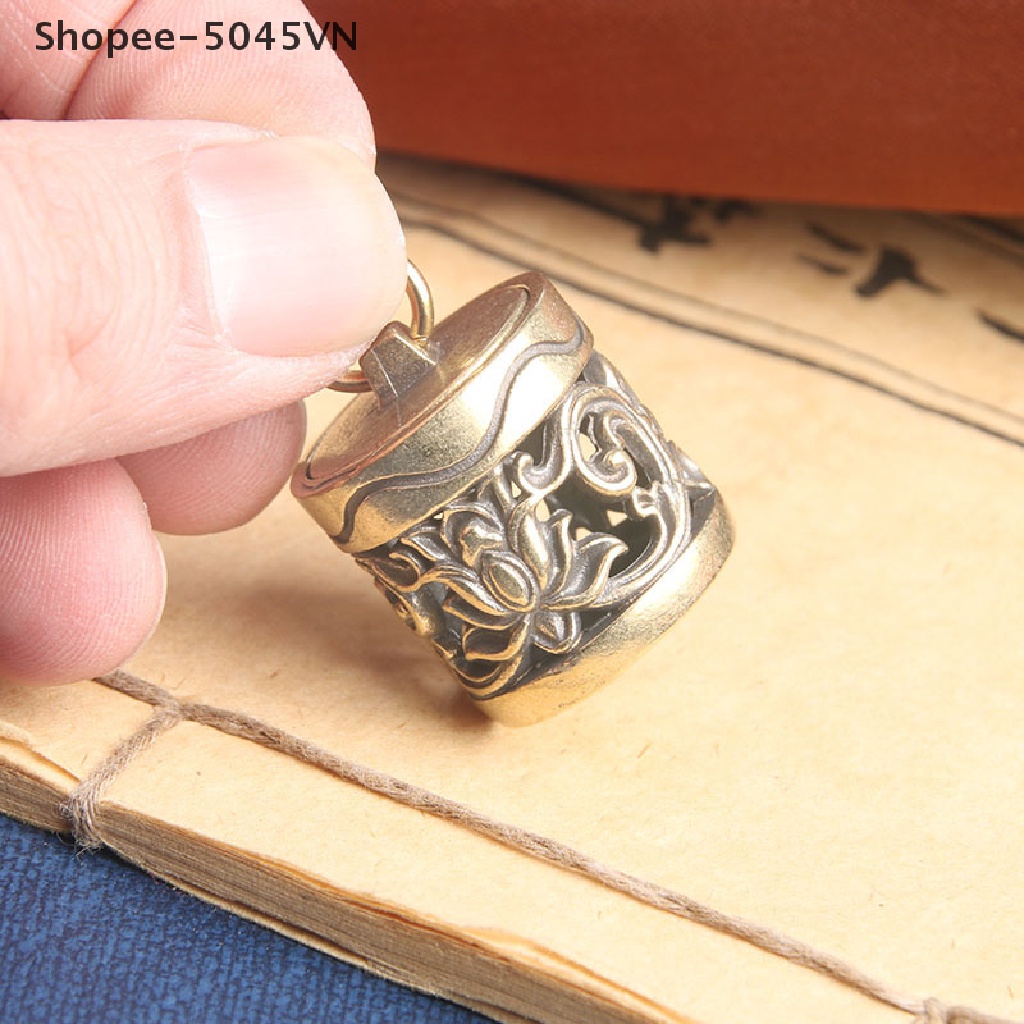 Giá Đỡ Nhang Trầm Hương Hình Hoa Sen Bằng Đồng Thau