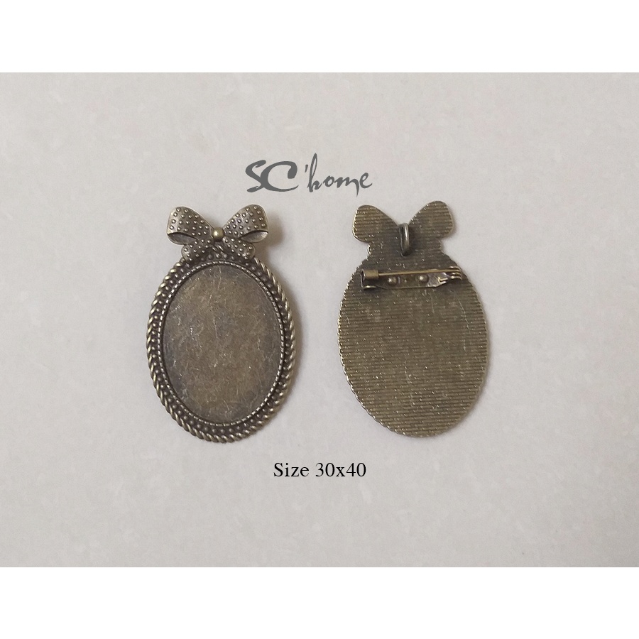 SC-Phôi cài áo size lớn