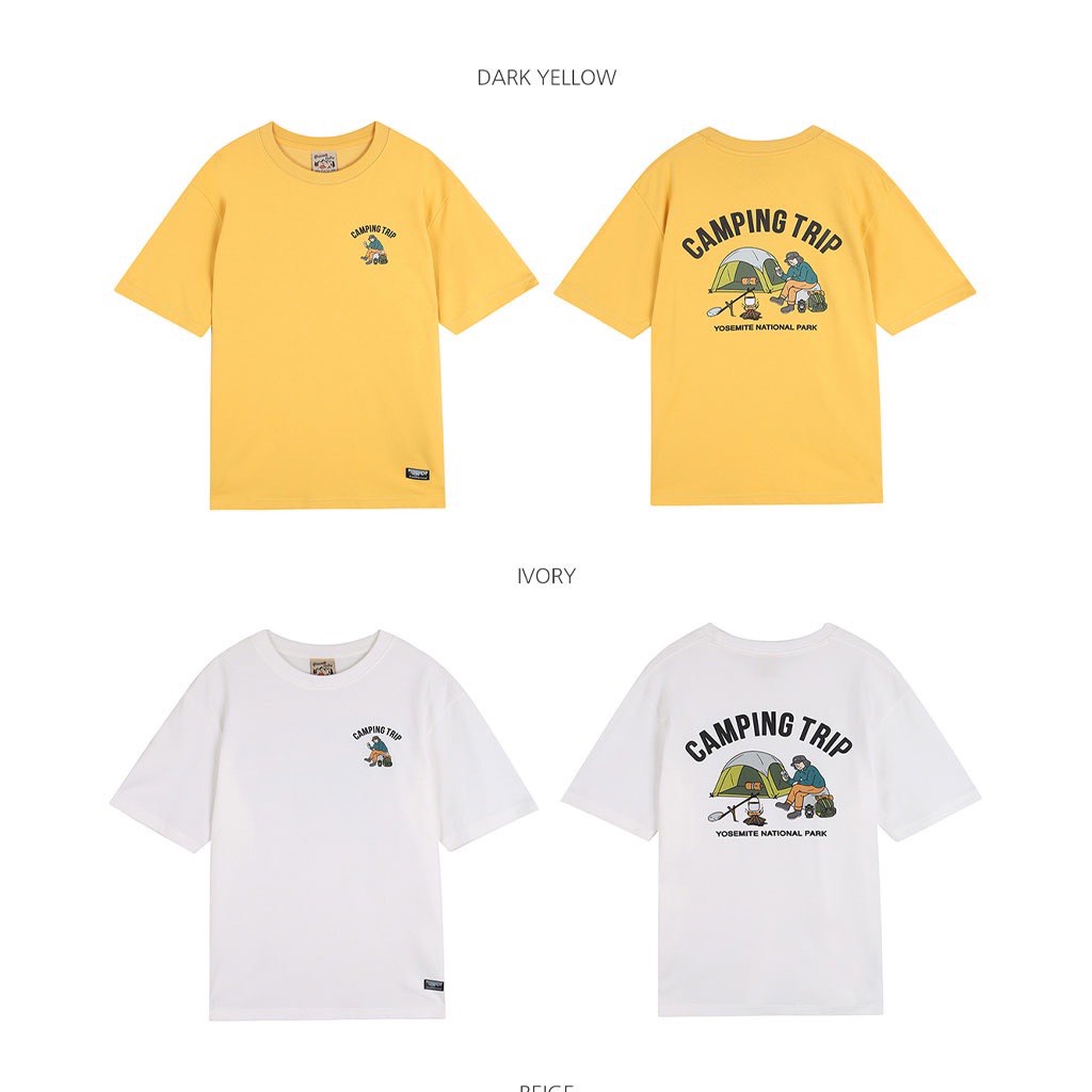 Áo Thun WHO.A.U Camping life yosemite