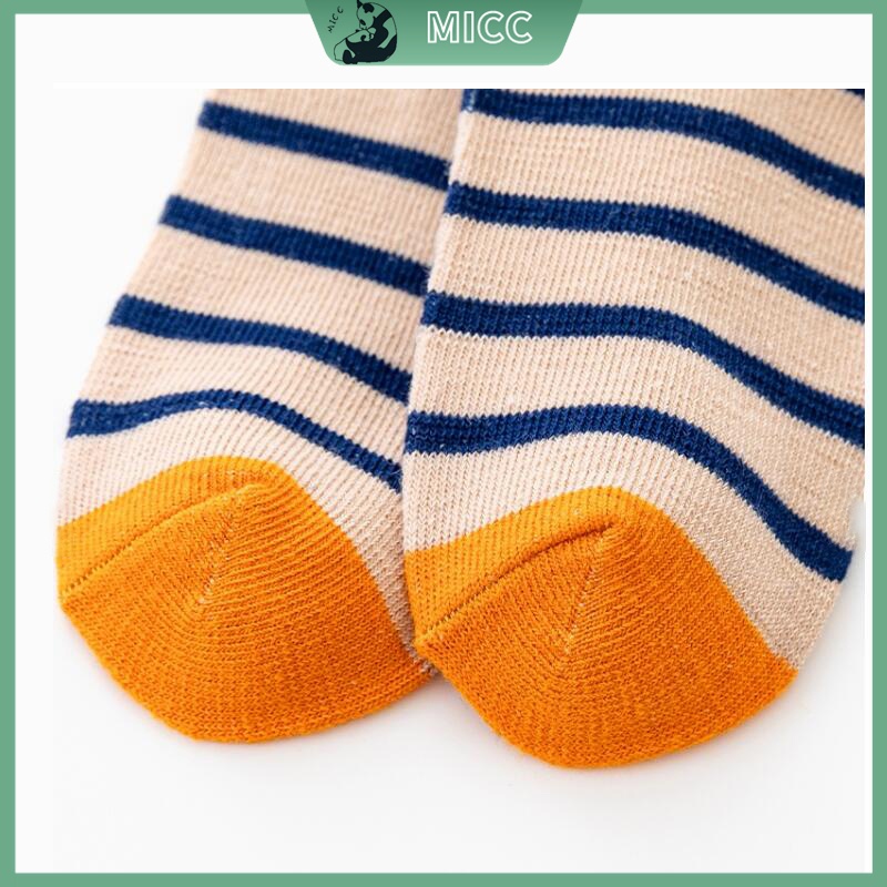 Set 5 Đôi Vớ Cotton Thoải Mái Dễ Thương Cho Bé 1-12 Tuổi