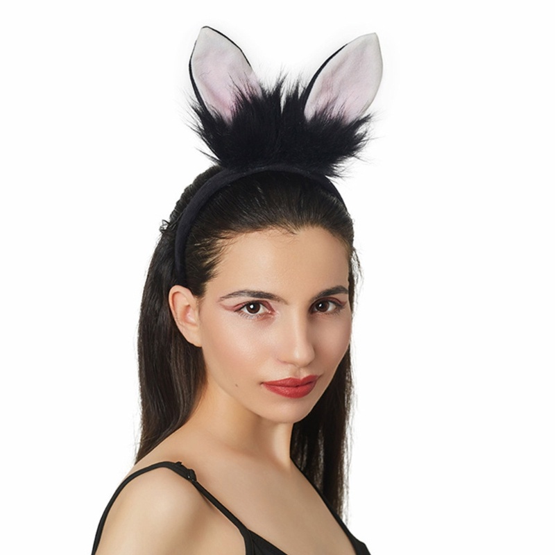 Kẹp Tóc Hình Tai Vịt Hóa Trang Hoạt Hình Chống Trượt Cho Bé Gái