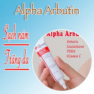 Kem hỗ trợ trị nám, ức chế sắc tố da Alpha Arbutin Larian