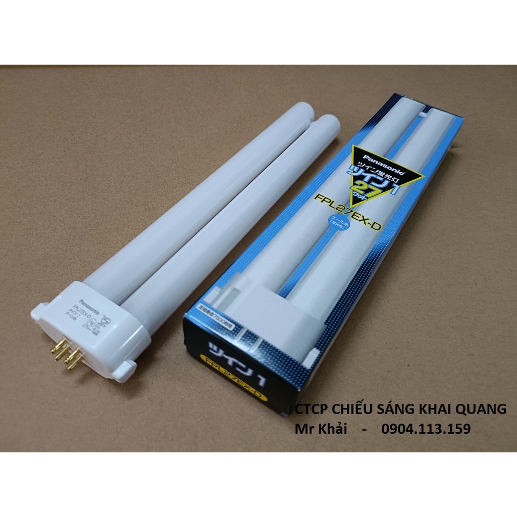 (SALE) Bóng đèn bàn 3 bước sóng Panasonic FPL27EX-D 27W ánh sáng Trắng