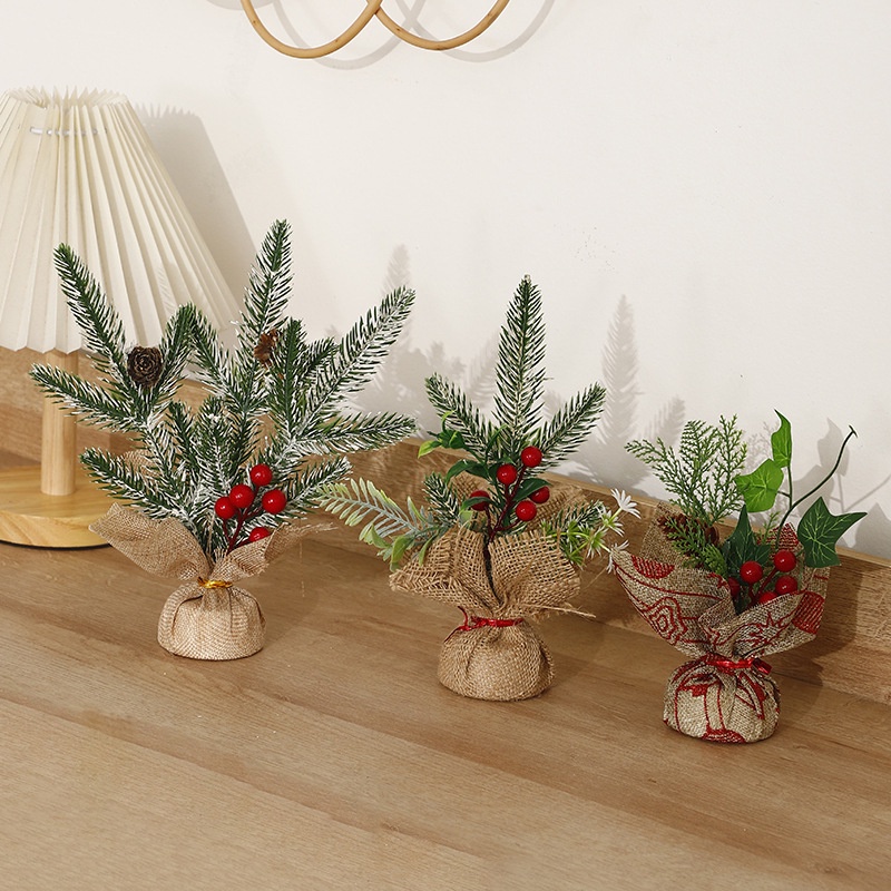 Cây Thông Giáng Sinh Mini Trang Trí Nhà Cửa / Văn Phòng DIY