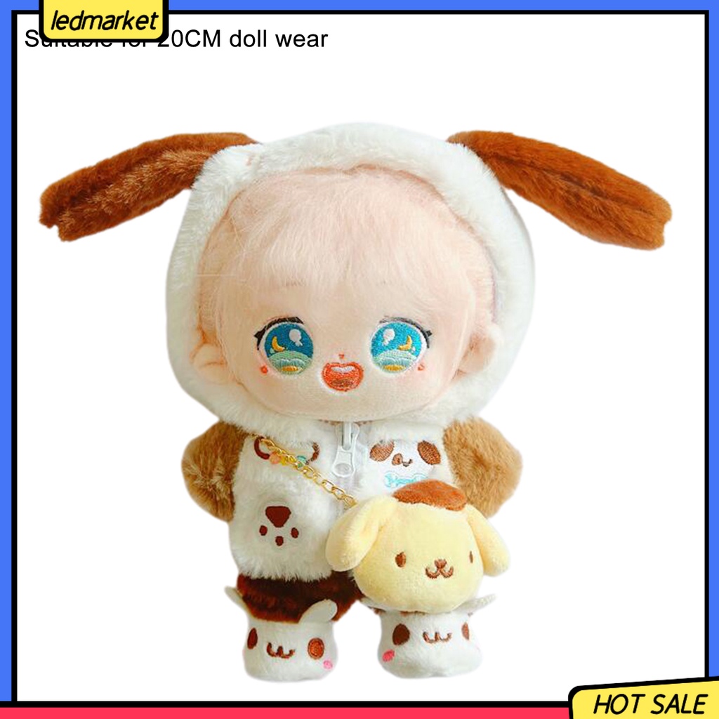 Gấu Bông Bộ Hai Giày Búp Bê Hình Thỏ Làm Việc Trang Trí Tinh Tế