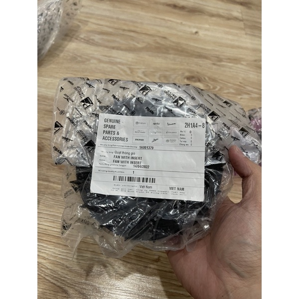 Quạt gió máy các dòng Piaggio/Vespa 3v đến iget chính hãng