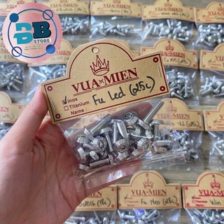 Full bộ ốc dàn áo exciter 135 24c mẫu thái salaya inox 304