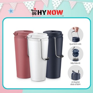 Ly Giữ Nhiệt Lock&Lock LHC4269 Bucket Tumbler 540ml Có Quai Cầm Tay Chắc Chắn- Mẫu mới 2021
