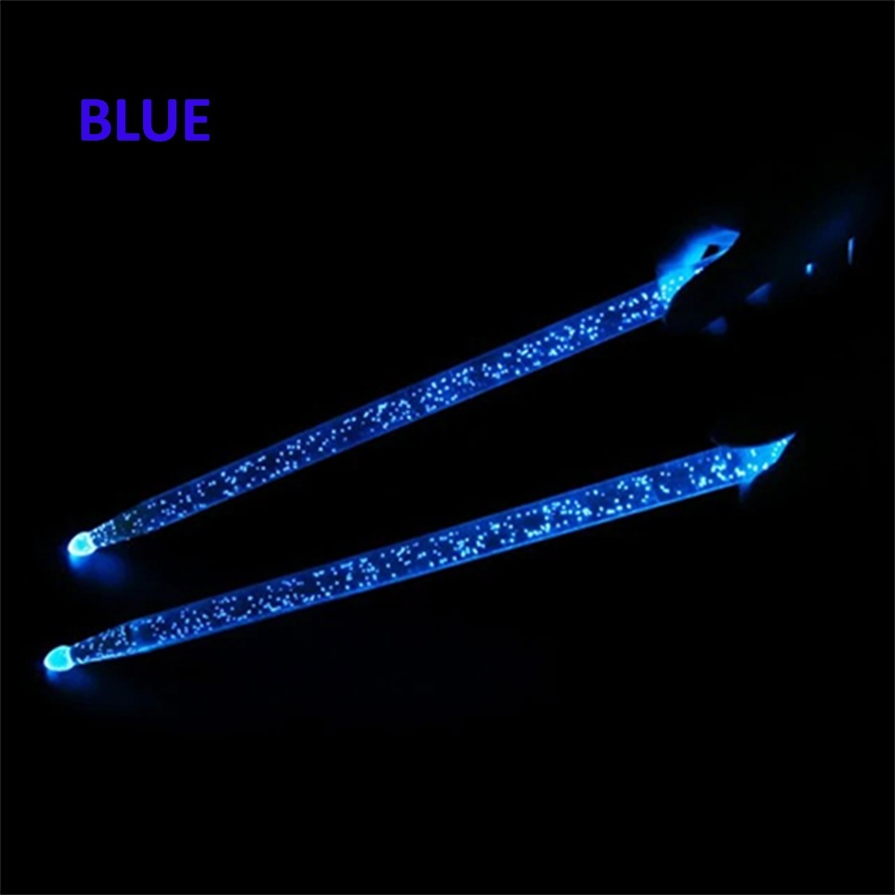 1 Cặp Gậy Đánh Trống Có Đèn LED Phát Sáng Bằng Acrylic