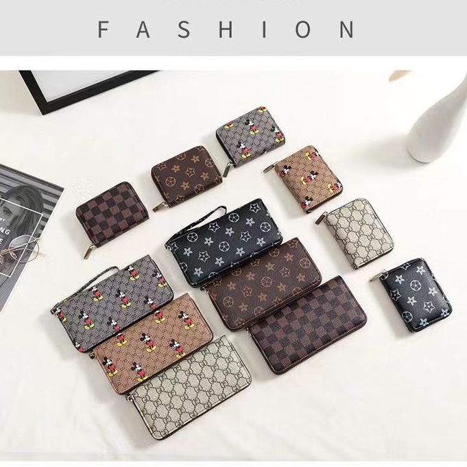 Ví Ngắn Có Khóa Kéo Thời Trang Mới Năm 2022 Cho Nữ Giá Đỡ