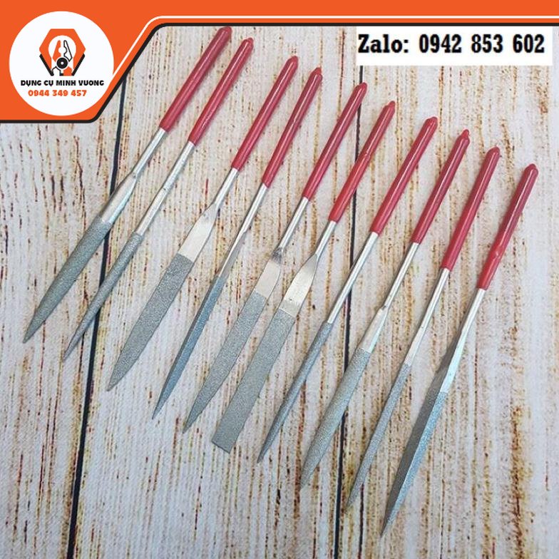 Bộ 10 dũa mài hợp kim cao cấp