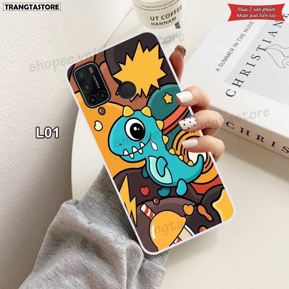 Ốp dẻo trong Vsmart Joy 4 - Star 5 - Live 4 in hình vũ trụ, phi hành gia, spaceX