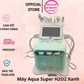 Máy Aqua Super H2O2 Xanh - Chuyên Dụng Cho Spa, Thẩm Mỹ Viện [LỖI 1 ĐỔI 1 - BẢO HÀNH 12 THÁNG]