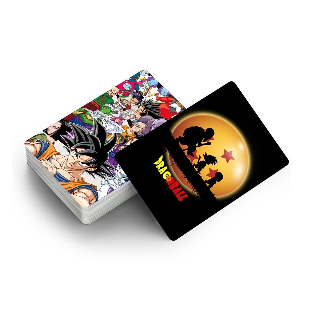 2022 Dragon Ball Z Lomo Card Double-sided Color Printing Photocard Postcard 30pcs/box