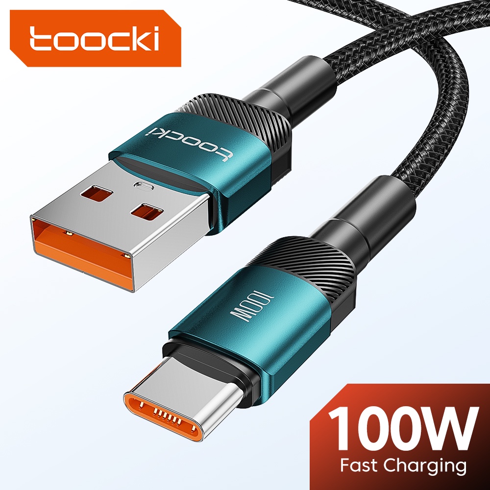 Cáp sạc nhanh TOOCKI Micro USB sang Type C PD công suất 100W tiện dụng thích hợp cho Xiaomi Samsung