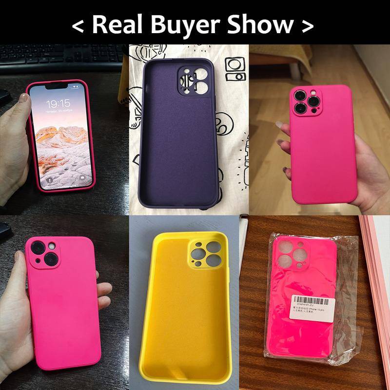 Ốp Điện Thoại Silicon Dẻo Mềm Bảo Vệ Toàn Diện Cho iPhone 6 6s 7 8 Plus SE 2020 2022 X Xs XR Max 11 12 13 Pro Max