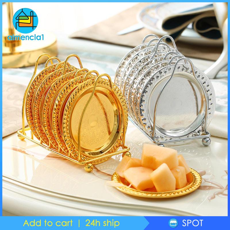 Giá Kim Loại Để Ly Cocktail Chống Dính Cho Quầy RV / Tủ Chén