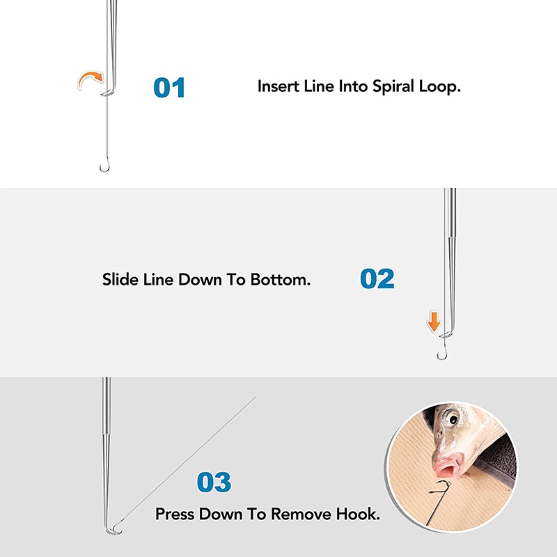 Ultra Móc Câu Cá Bằng Thép Không Gỉ Siêu Nhẹ Tháo Gỡ Nhanh