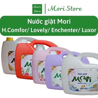 Nước giặt cao cấp MORI hương Comfor/ Enchenter/ Lovely, can 5L