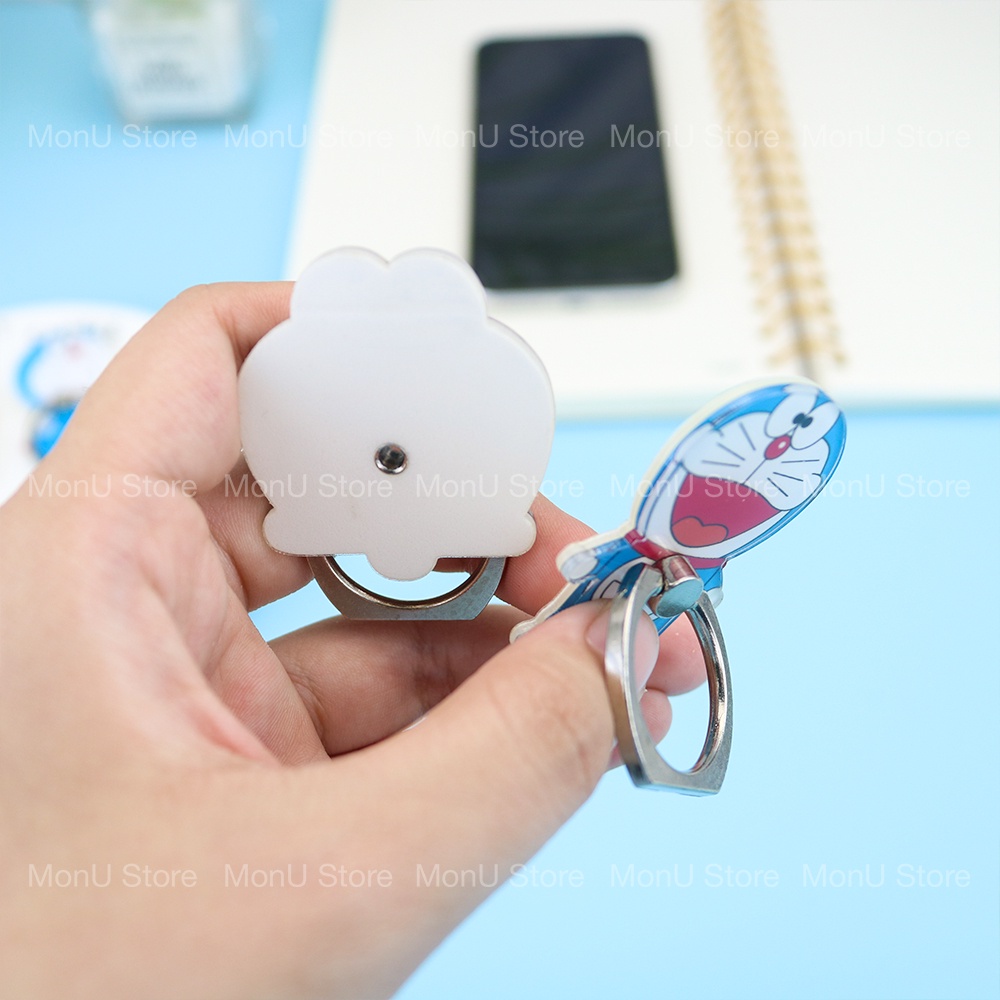 Giá Đỡ Điện Thoại Iring Doraemon Doremon Cute Dễ Thương Xoay 360 Độ PK0003