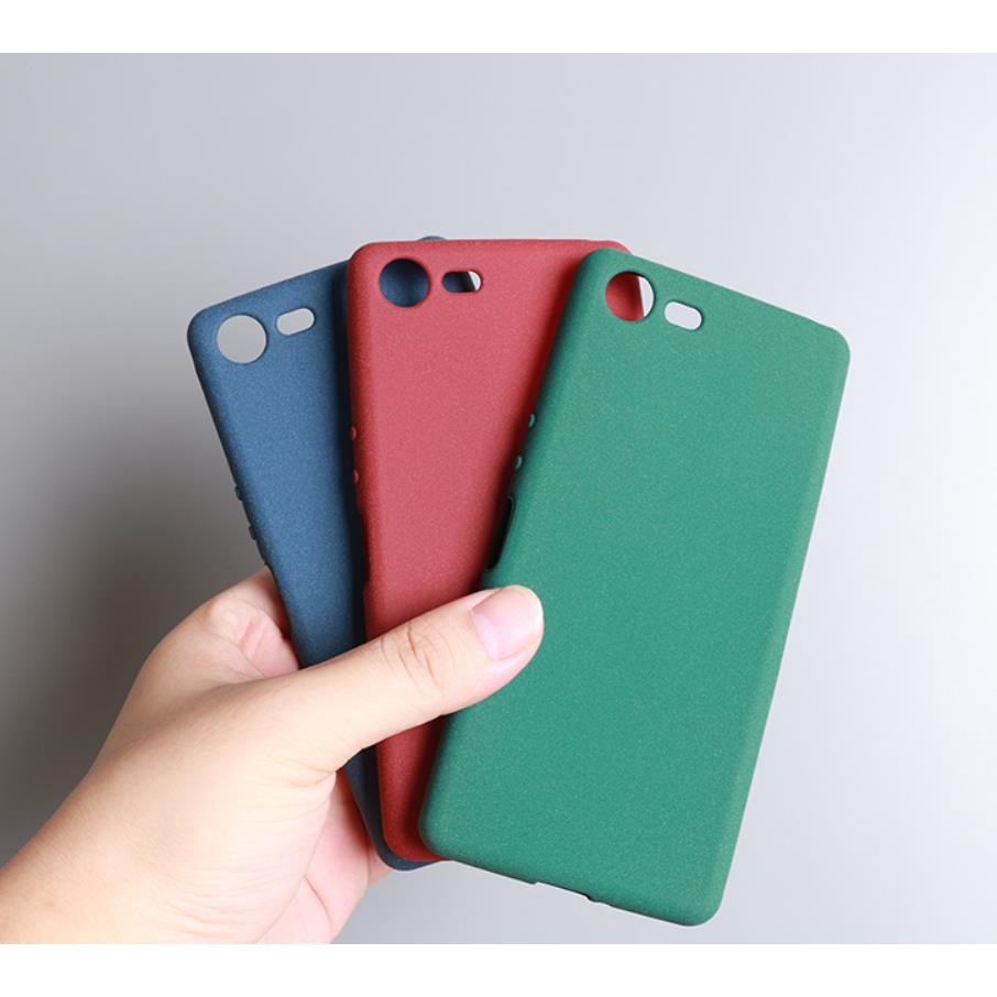 Ốp Điện Thoại TPU Dẻo Màu Trơn Chống Bám Vân Tay Thiết Kế Đơn Giản Thời Trang Cho Sony Xperia X XZ1 XZ2 XZ4 XC ACE Compact Performance