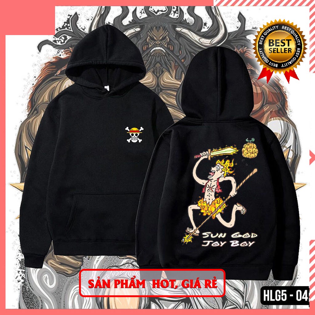 💥Hoodie OnePiece💥  BST In Hình  Anime One Piece Luffy Gear 5 Nika Joyboyy độc đẹp kèm khuyến mại