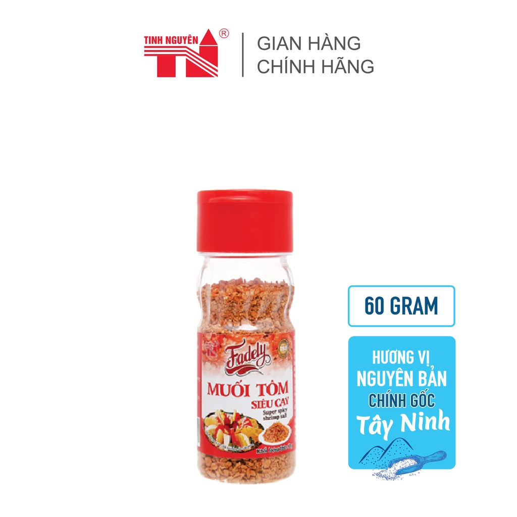 Muối Tôm Siêu Cay Fadely (60g)