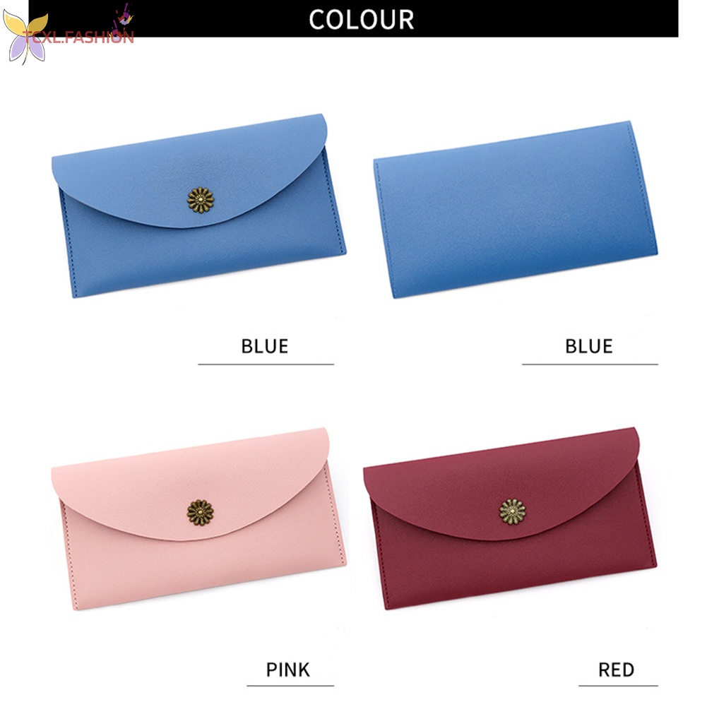 Ví Dài Siêu Mỏng Có Nhiều Ngăn Đựng Thẻ Và Điện Thoại