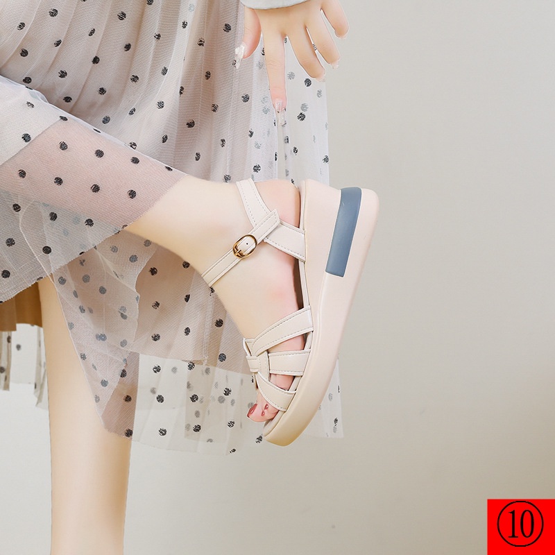 Sandal Cao Gót Đế Xuồng Mẫu Mới 2022 Thời Trang Mùa Hè 4142 Cho Nữ