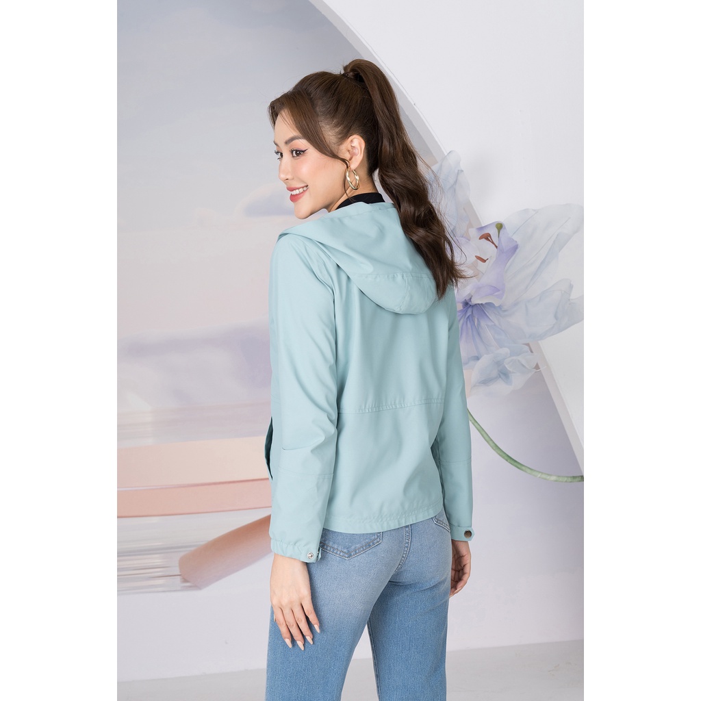 Áo khoác jacket hai lớp cúc sườn cao cấp LOZA - LJ902169