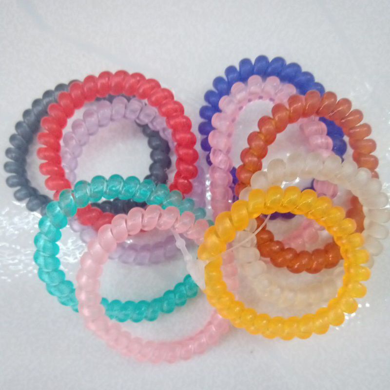 Com bo 10 dây buộc tóc lò xo nhỏ