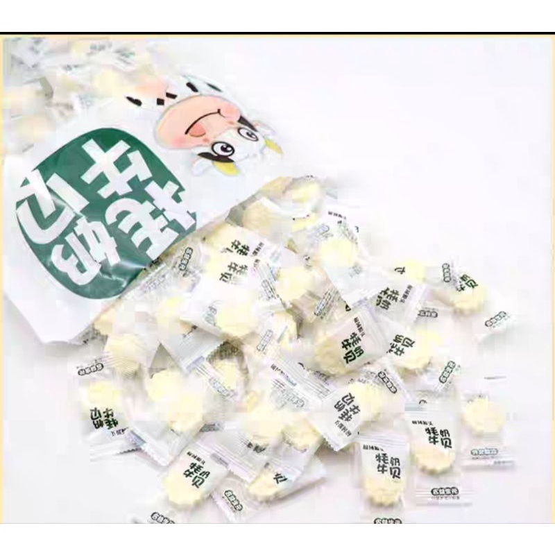 Kẹo sữa bò nguyên chất viên nén 250g/bịch