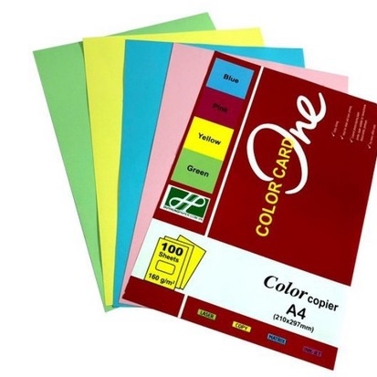 Bìa màu One A4 / Bìa cứng đóng sổ hoặc làm mỹ thuật