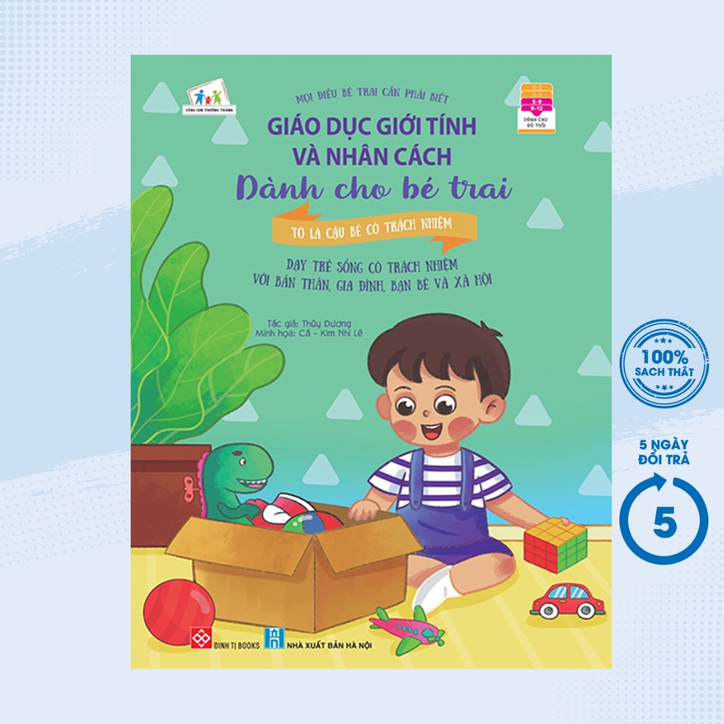 Sách Thiếu Nhi - Mọi Điều Bé Trai Cần Phải Biết - Tớ Là Cậu Bé Có Trách Nhiệm - DTI