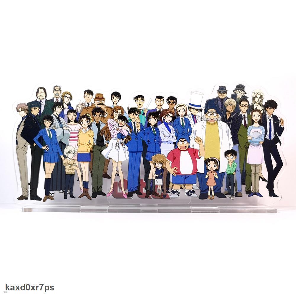 HR Bảo Hành 1 năm Mô hình đứng acrylic chủ đề Detective Conan gồm loạt nhân vật Shinichi Ran Kogorou Hiroshi Ai Heiji Ki