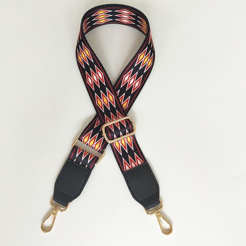 Dây Đeo Túi Xách Bản Rộng 3.8cm Phong Cách Dân Tộc Thời Trang Cho Nữ