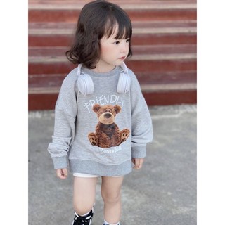 Combo 3 áo nỉ cho bé hình GẤU