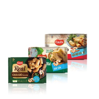 Chả giò hải sản cầu tre gói 500g tiện lợi